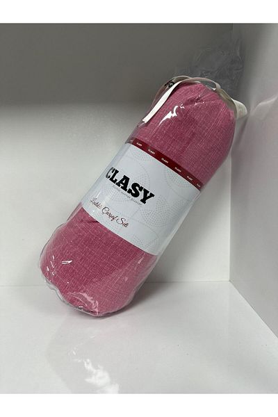 Clasy طقم ملاءات مرنة Ranforce مزدوج اللون بلون الكرز