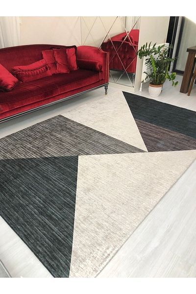Madame Clean Home Ново кадифено покритие от кадифе в тъмносиньо кремаво кремаво пирамида
