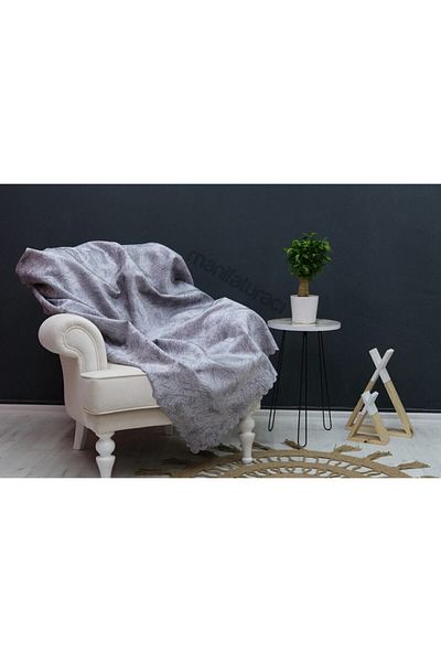 Hazel Sponge Vein Patterned Sofa Sofa Bed Shiny and Anti-Slip Cover