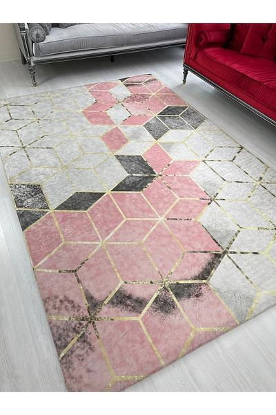 Madame Clean Home Νέο μοντέλο κάλυμμα χαλιού από καουτσούκ με μοτίβο πυραμίδας σε σκόνη