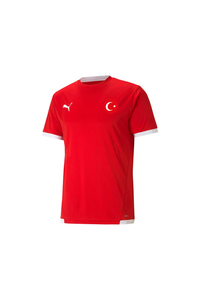 Puma Euro 2024 Türkiye Milli Antrenman Taraftar T-shirt Spor Forma  TUR-70491...