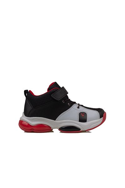 Vicco Unisex Black Kids Basketball Shoes