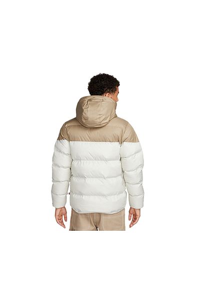 Nike Men's Casual Cream Coat - M Nk Sf Wr Pl-Fld Hd Jkt FB8185-247