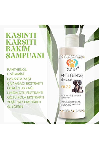 Paw Lab For Pet Kaşıntı Karşıtı Anti-ıtching Köpek Şampuanı 250 ml