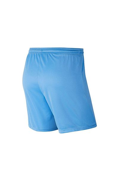 Nike Pantaloni scurți de fotbal albaștri pentru femei - W Nk Df Park III Short NB K BV6860-412