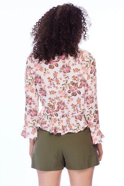 Pitti Women's White Blouse 10183.