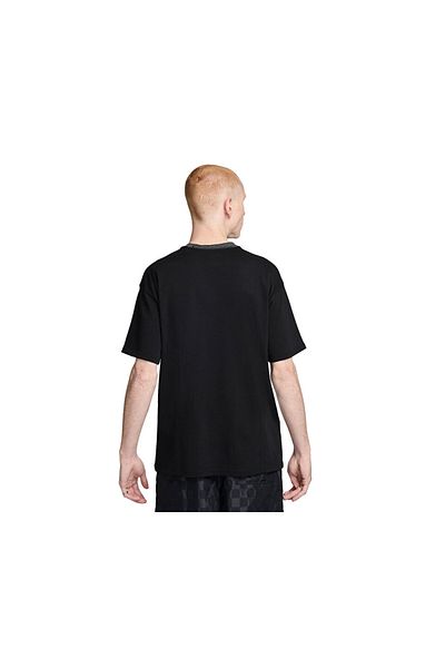 Nike Μαύρο ανδρικό μπλουζάκι casual - M Nsw Tee M90Lbr FV3758-010