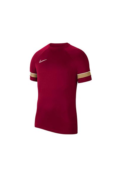 Nike Μπλουζάκι προπόνησης ανδρικού ποδοσφαίρου - Κόκκινο, M Nk Df Acd21, Top Ss CW6101-677