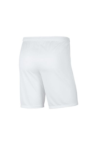 Nike Λευκό παιδικό σορτς ποδοσφαίρου - Y Nk Dry Prk Drby II Jsy SS BV6865-100