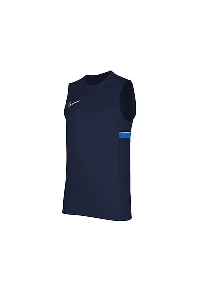 Nike Men's Blue Football Training T-Shirt - M Nk Df Acd21, DB4358-453 Top SL