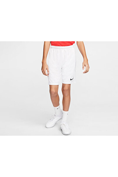 Nike Λευκό παιδικό σορτς ποδοσφαίρου - Y Nk Dry Prk Drby II Jsy SS BV6865-100