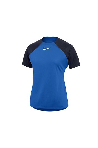 Nike Tricou de antrenament pentru femei albastru - W Nk Df Acdpr Ss K DH9242-463