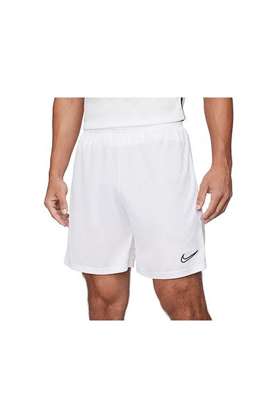 Nike Σορτς προπόνησης ποδοσφαίρου λευκών ανδρών - M Nk Df Acd21 Short K CW6107-100