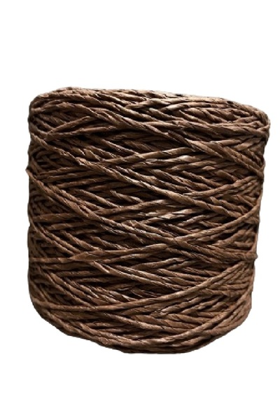 DlrS Διακόσμηση με καφέ κορδόνι - Με λεπτομέρειες από καπέλο, τσάντα και σουπλά