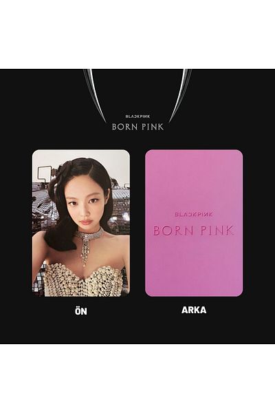 Kpop Dünyasi BLACKPINK '' Born Pink Lcky Draw Event'' Photocards