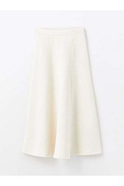 LC Waikiki LCW Modest Women - Gerader ausgestellter Rock mit elastischer Taille