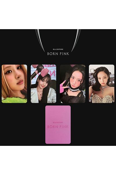 Kpop Dünyasi BLACKPINK '' Born Pink Lcky Draw Event'' Photocards