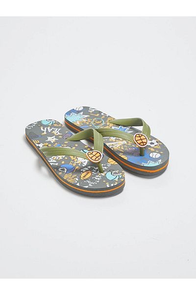 LC Waikiki Παντόφλες παραλίας για αγόρια - LCW STEPS Printed, Flip Flops