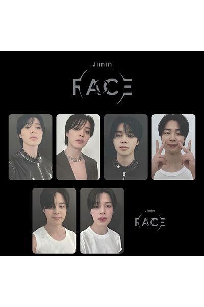 Kpop Dünyasi BTS Jiimin '' Face'' Album Photocards Set