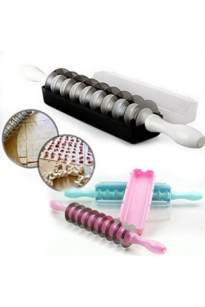 RELATOS Pratik 9 Bıçaklı Mantı Kesme Merdanesi