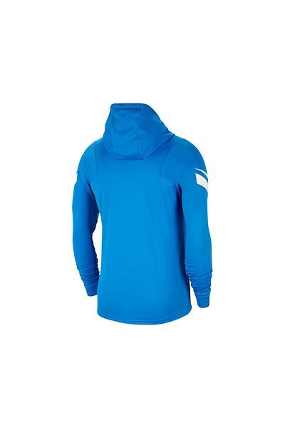 Nike Μπλε ανδρικό μπουφάν ποδοσφαίρου - M Nk Df Strke21 Fz Hd Jkt CW5865-463
