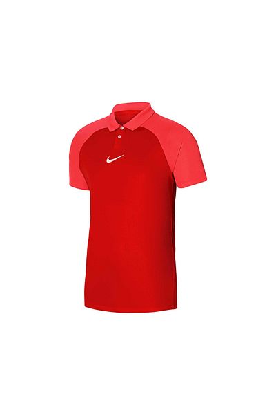 Nike Ανδρικό μπλουζάκι πολο ποδοσφαίρου - Academy Pro, S/S, DH9228-657, κόκκινο