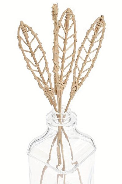 RELATOS 3 Lü Yaprak Aromaterapi Dağıtıcı Rattan Sopa- Ev Dekor Şişe - Koku Ya...