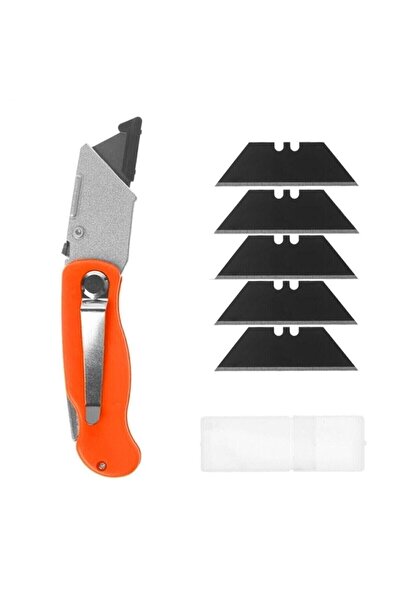 RELATOS 5 Bıçaklı Çok Amaçlı Katlanabilir Falçata Halı Alçıpan Falçatası