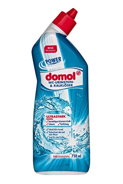 DOMOL Sıvı Tuvalet Temizleyicisi Kir Ve Kireç Çözücü 750 Ml
