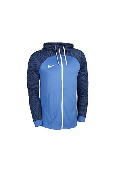 Nike Μπλε ανδρικό μπουφάν προπόνησης ποδοσφαίρου - Dri-Fit Strike DR2571-463