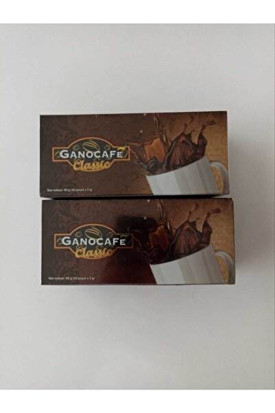 GanoExcel Ganoexcvel Gano Derma Mantarlı Classic Cafe 2 Kutu (60 Poşet)