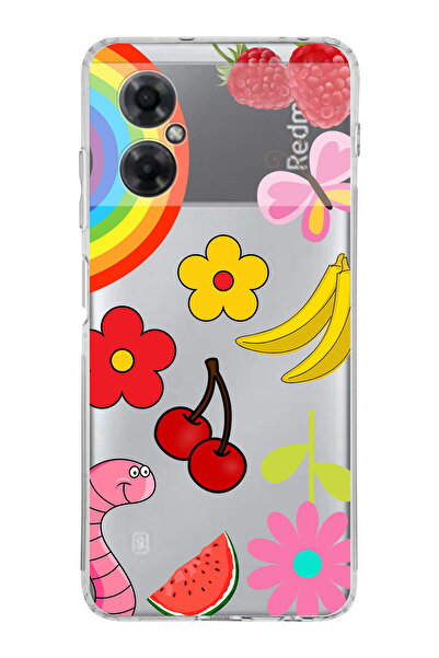 PrintiFy Water Color 5 Camera Protected Transparent Case Compatible with Redm...