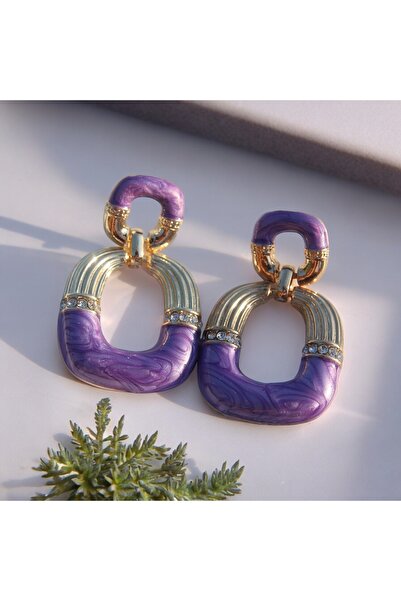 Aksesuar Steel Earring Enamel Pendant Lamp