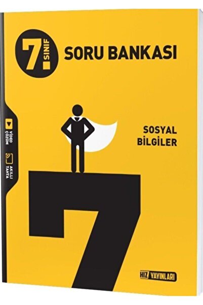 İndeks Akademi Yayıncılık 7.Sınıf Sosyal Bilgiler Soru Bankası Hız Yayınları