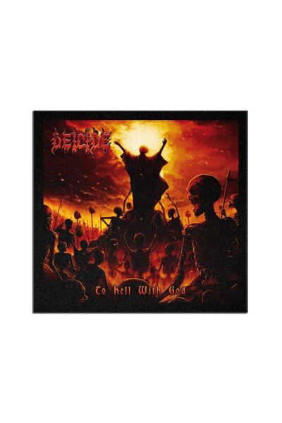 Beam Dijital ألبوم Deicide To Hell With God Arma Peç Patch