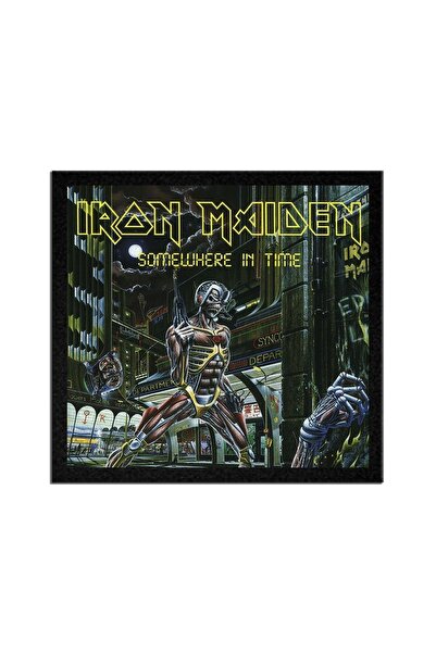 Beam Dijital Iron Maiden Somewhere In Time Album Arma Peç Patch Patch