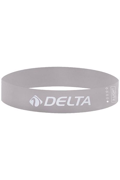 Delta Latex Extra Light Hard Aerobic Pilates Resistance Exercise Band Squat Rubber (End Part Closed)