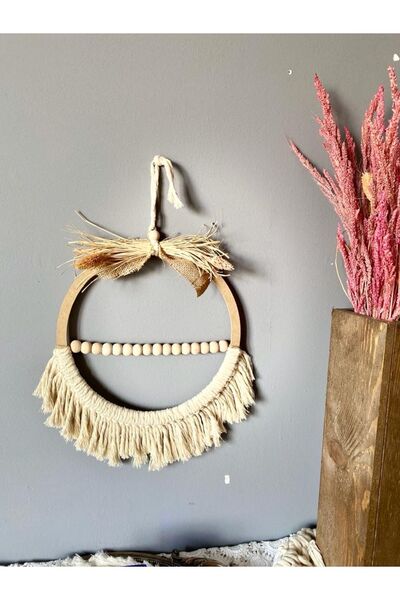 kattuna Bohem Makrome Dekorasyon Tekli