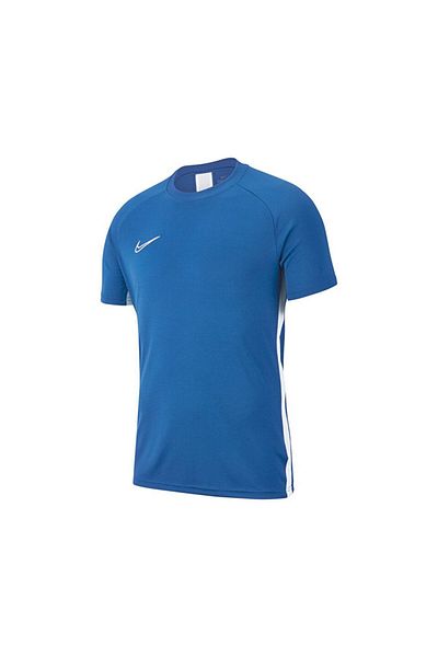 Nike Μπλε ανδρικό μπλουζάκι ποδοσφαίρου - AJ9088-404, M Nk Dry Acdmy19 Top Ss