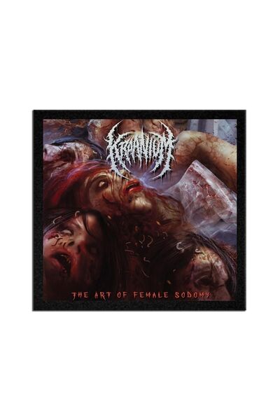 Beam Dijital Kraanium the Art of Female Sodomy Album Arma Peç Patch Patch