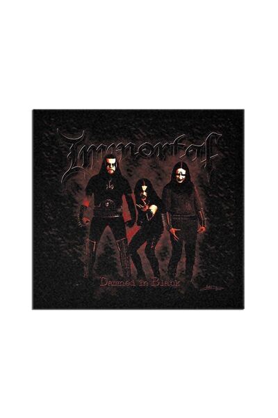 Beam Dijital رقعة شعار ألبوم Immortal Damned In Black Crest Patch Crest Patch...