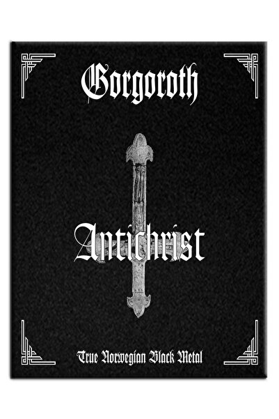 Beam Dijital ألبوم Gorgoroth Antichrist Arma Back Peç Back Patch Patch