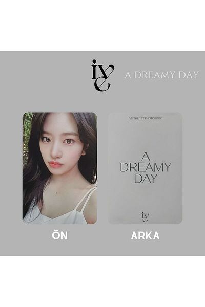Kpop Dünyasi IVE ''A Dreamy Day Photobook'' PC Set (B)