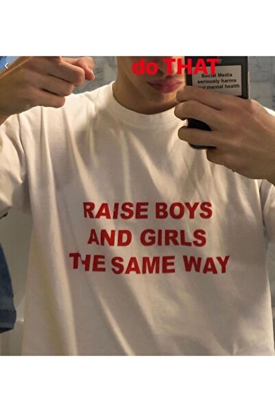 MAYDAY CULTURE Hanorac alb unisex oversize cu imprimeu Dtf