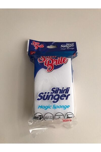 Dante Aveo 2 bucăți Burete magic alb pentru șters Burete magic Macro