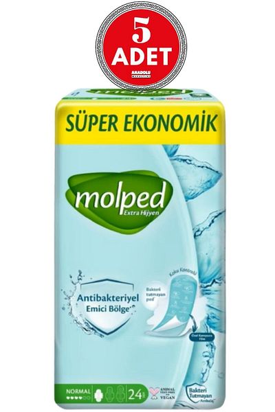 Molped Extra Hygiene Pad Seko Normal 24 Pieces 5 Pieces