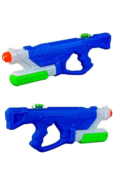 SAZE Blue Pump Water Gun Large Size 44cm 1 Piece Single Age 2+
