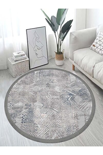 ALAADDİN CARPET Sonsuz Desen Dijital Baskı Yıkanabilir Kaymaz Taban Leke Tutm...
