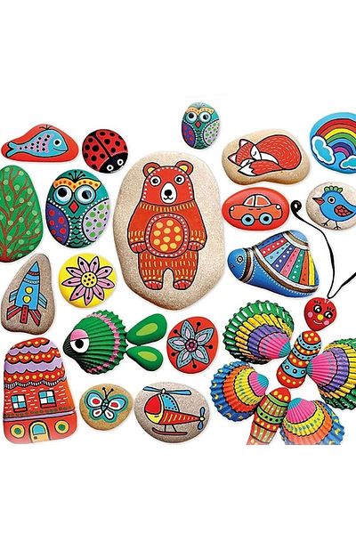gacha life Fun Stone Painting Art Hobby Set Toy