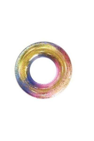 OYUNCAK STORE Imported Quality Shimmering 60 cm Glittering Bagel for Sea Pool